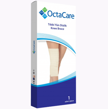 OCTACARE Tıbbi Yün Dizlik resmi